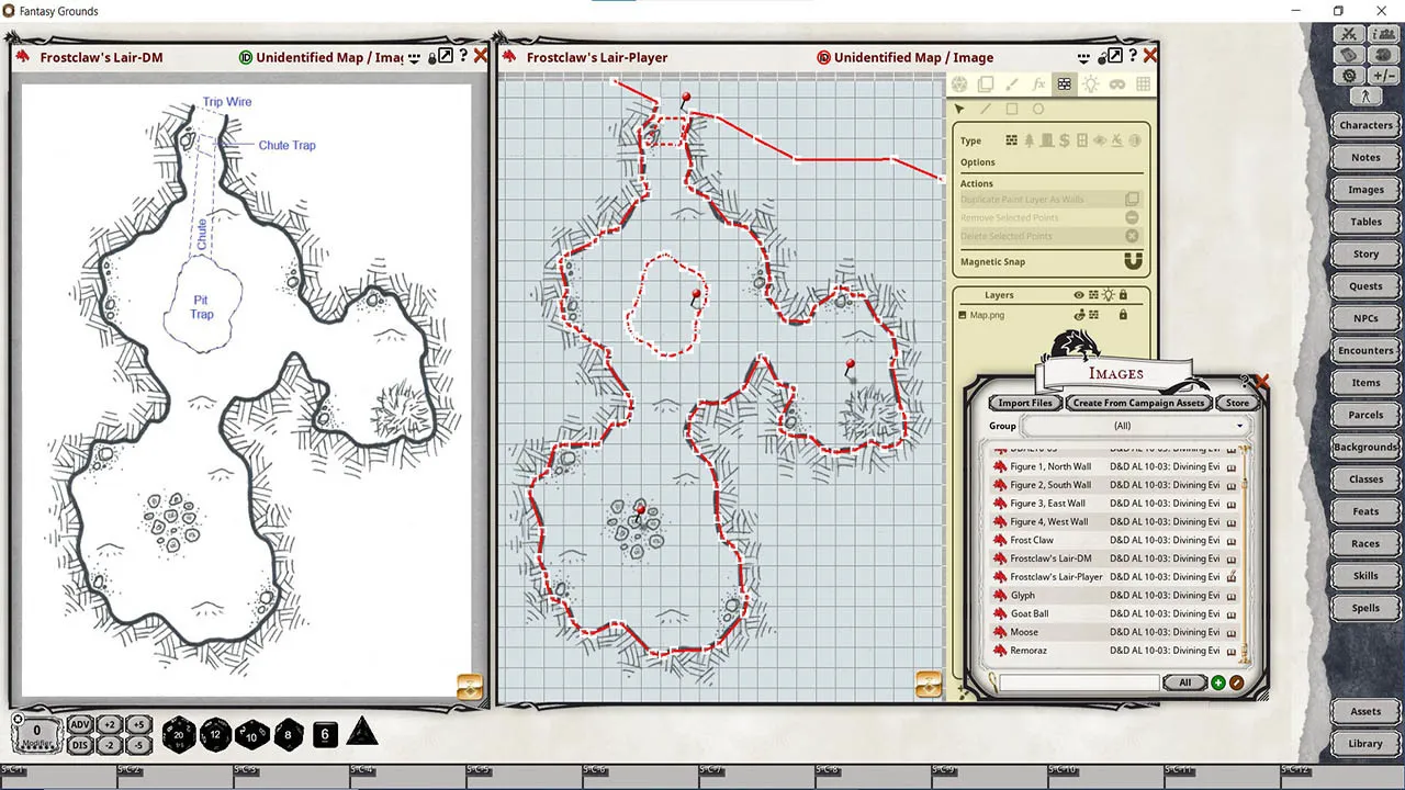 Fantasy Grounds - D&D Adventurers League 10-03 Divining Evil Screenshot 2