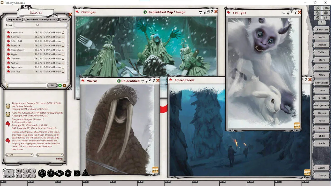 Fantasy Grounds - D&D Adventurers League 10-04 Cold Benevolence Screenshot 2