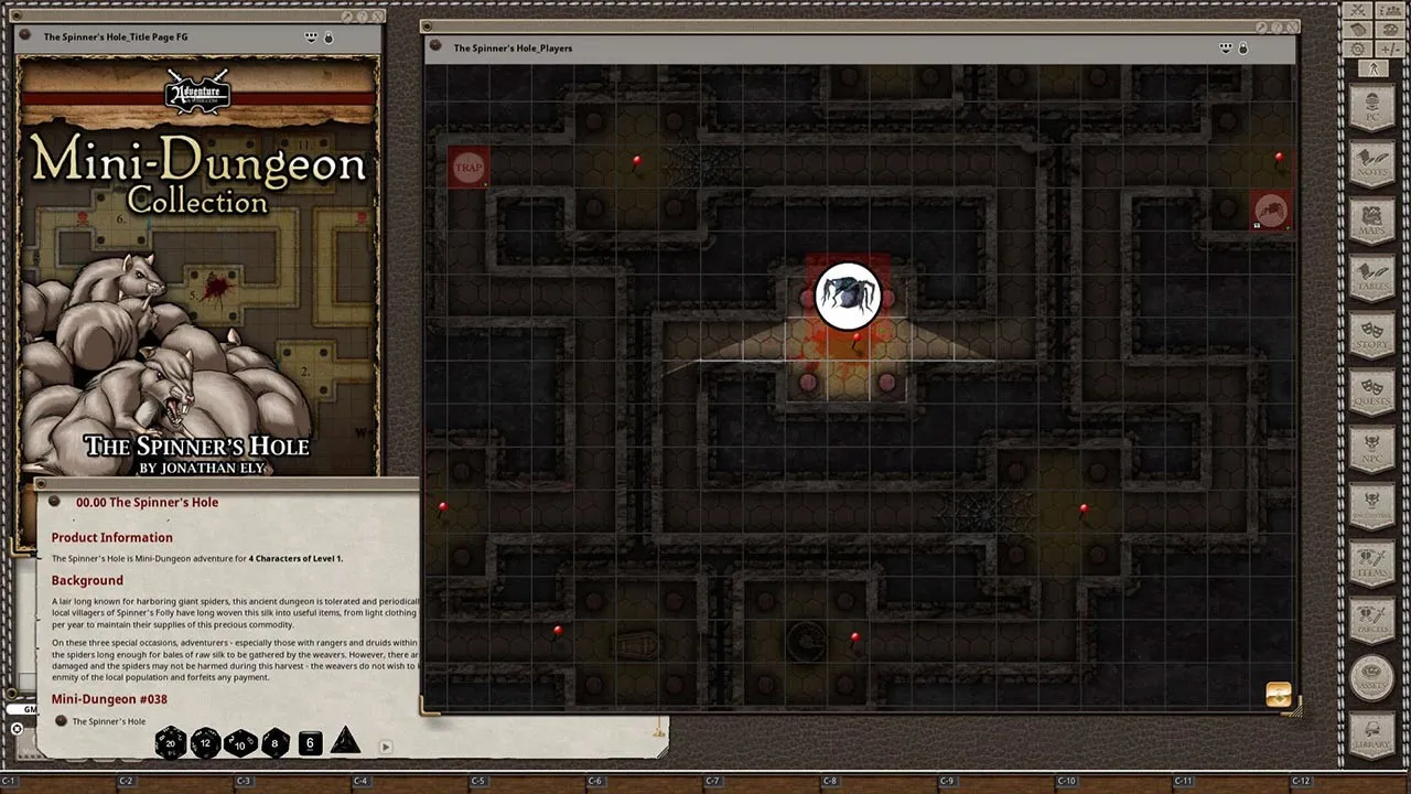 Fantasy Grounds - Mini-Dungeons Bundle #036-040 Screenshot 3