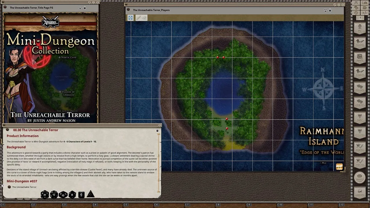 Fantasy Grounds - Mini-Dungeons Bundle #036-040 Screenshot 4