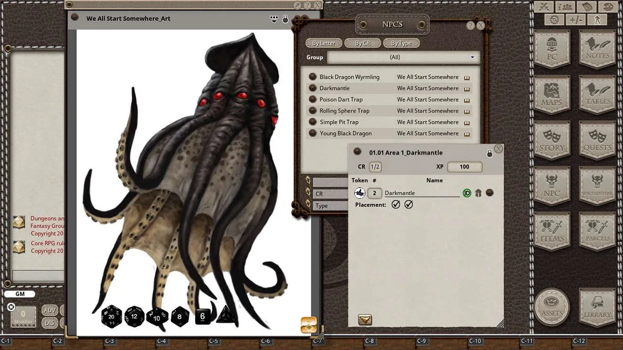 Fantasy Grounds - Mini-Dungeons Bundle #036-040 Screenshot 0