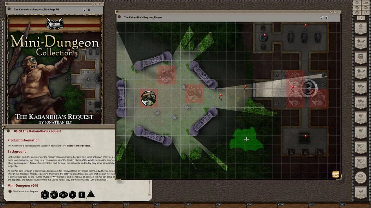 Fantasy Grounds - Mini-Dungeons Bundle #036-040 Screenshot 2