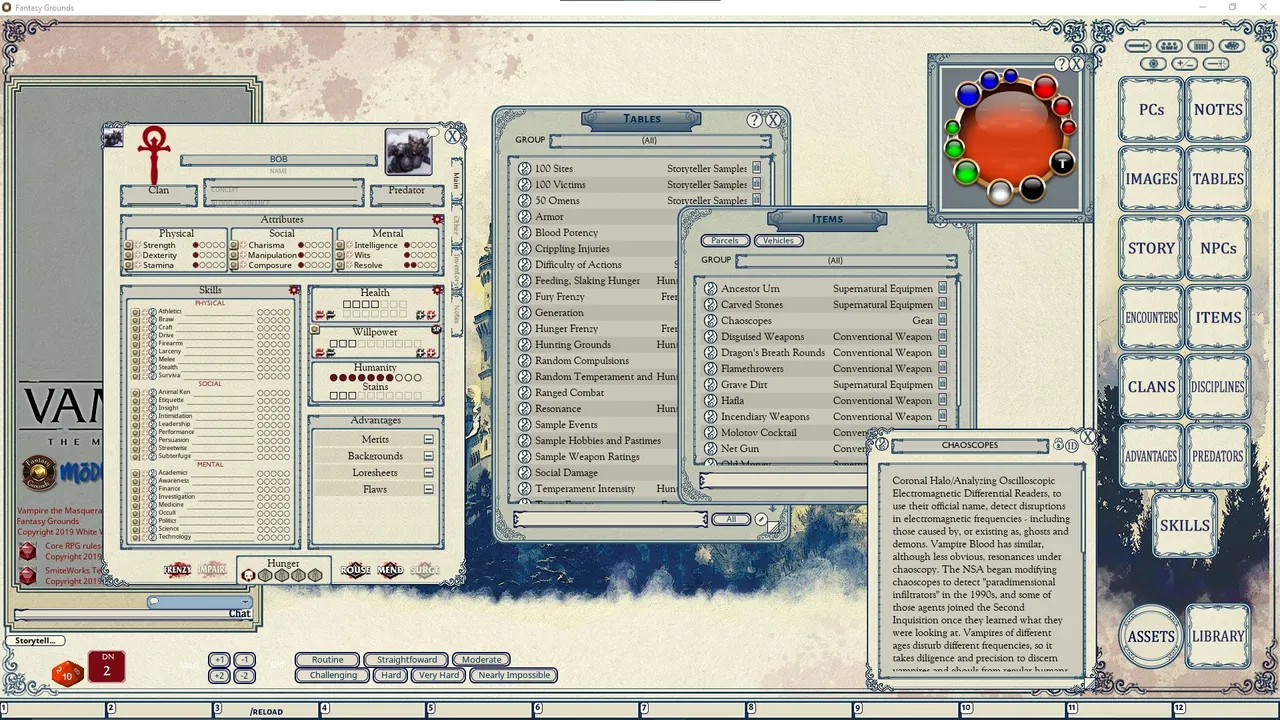 Fantasy Grounds - FG Theme - Winter Screenshot 5