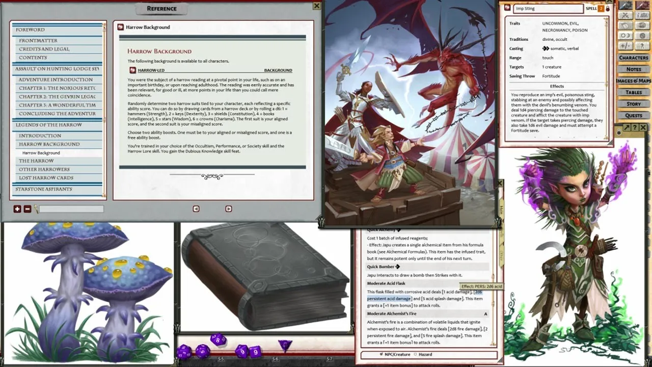 Fantasy Grounds - Pathfinder 2 RPG - Agents of Edgewatch AP 4: Assault on Hunting Lodge Seven Screenshot 2