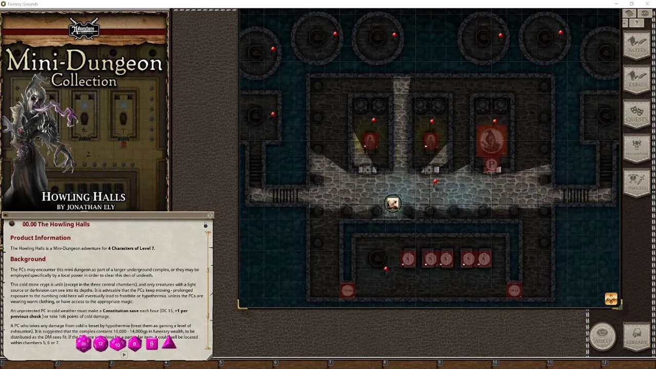 Fantasy Grounds - Mini-Dungeons Bundle #031-035 Screenshot 2