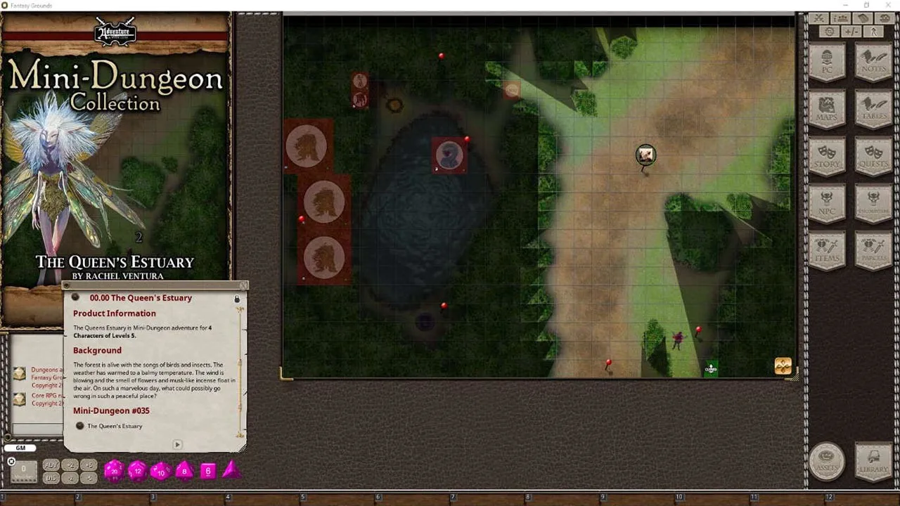 Fantasy Grounds - Mini-Dungeons Bundle #031-035 Screenshot 0