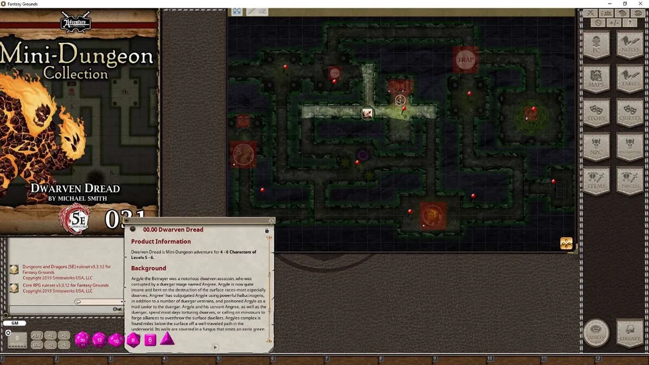 Fantasy Grounds - Mini-Dungeons Bundle #031-035 Screenshot 4