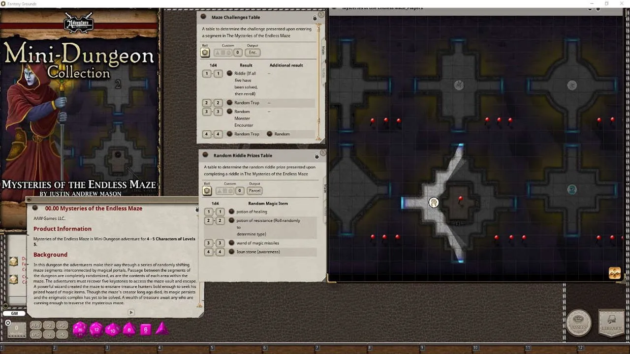Fantasy Grounds - Mini-Dungeons Bundle #031-035 Screenshot 3