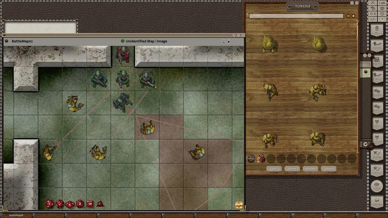 Fantasy Grounds - Devin Night Token Pack 149: Warriors of the Wasteland Alien Antagonists Screenshot 1