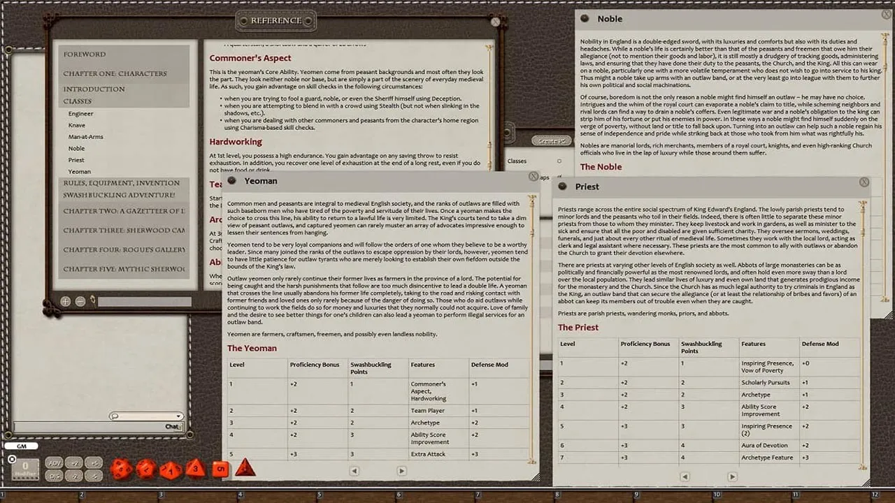 Fantasy Grounds - Sherwood: The Legend of Robin Hood Screenshot 4