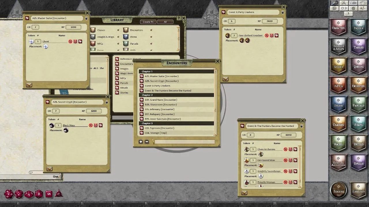 Fantasy Grounds - Aegis of Empires - AE2 - The Ebon Soul (PFRPG) Screenshot 1