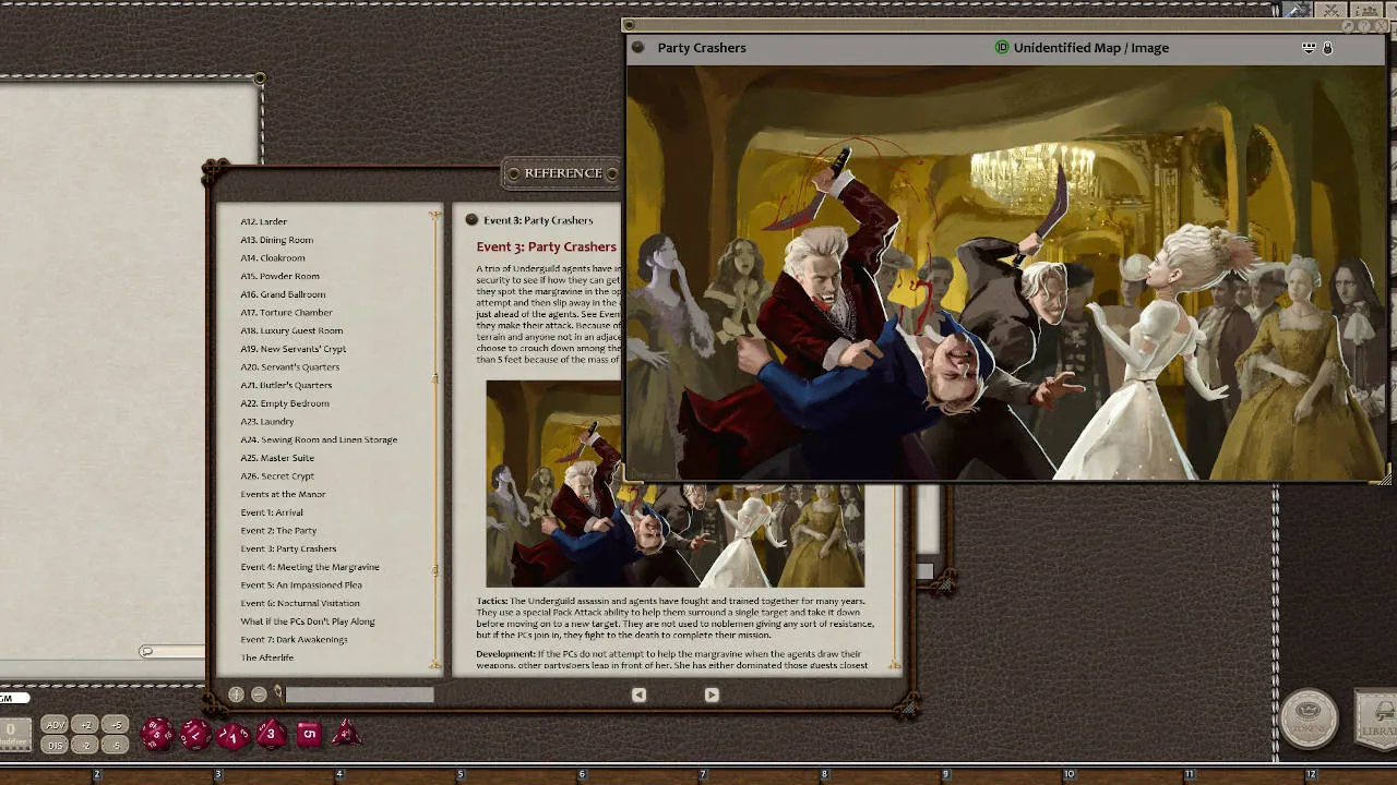 Fantasy Grounds - Aegis of Empires - AE2 - The Ebon Soul (5E) Screenshot 3