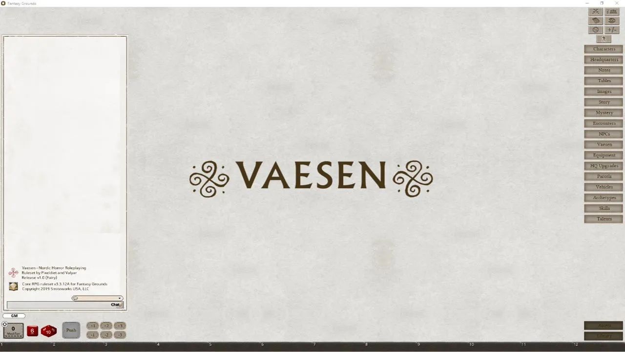 Fantasy Grounds - Vaesen - Nordic Horror Roleplaying Screenshot 0