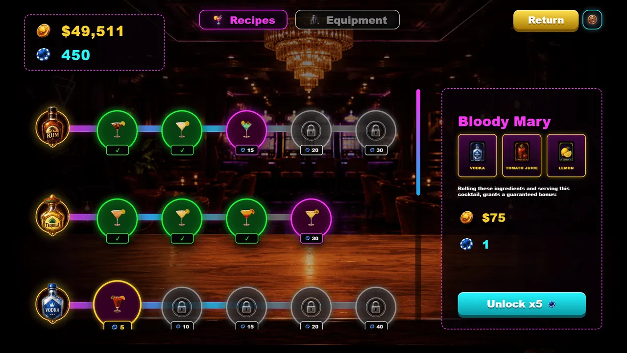 Slots And Shots Screenshot 2