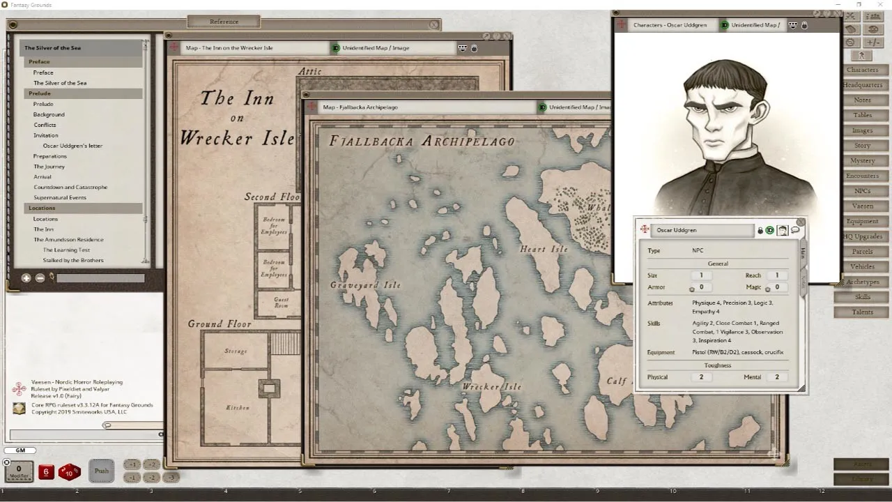 Fantasy Grounds - A Wicked Secret & And Other Mysteries Screenshot 3