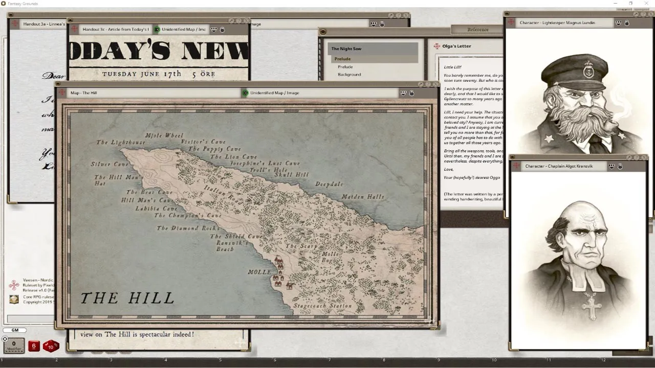 Fantasy Grounds - A Wicked Secret & And Other Mysteries Screenshot 0