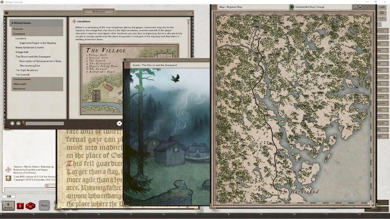 Fantasy Grounds - A Wicked Secret & And Other Mysteries Screenshot 2