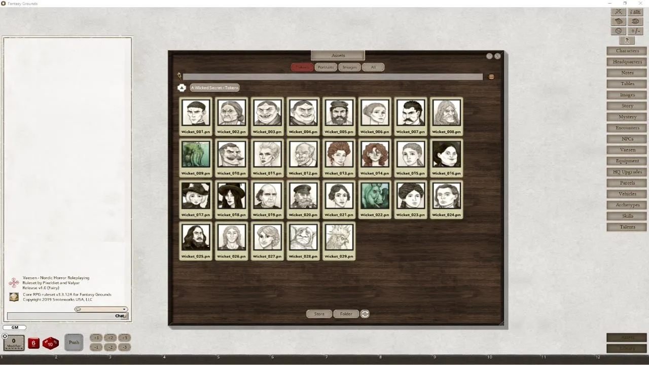 Fantasy Grounds - A Wicked Secret & And Other Mysteries Screenshot 4