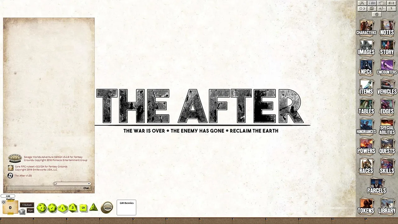 Fantasy Grounds - The After Screenshot 0
