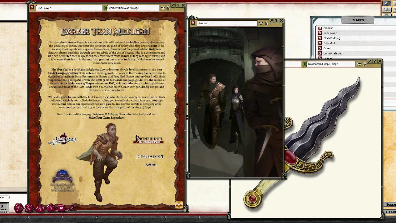 Fantasy Grounds - Aegis of Empires - AE2 - The Ebon Soul Screenshot 4