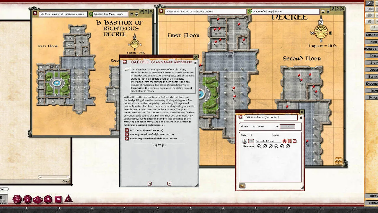 Fantasy Grounds - Aegis of Empires - AE2 - The Ebon Soul Screenshot 3