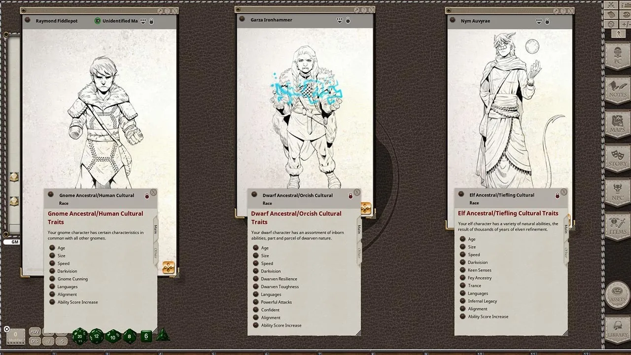 Fantasy Grounds - Ancestry & Culture: An Alternative to Race in 5e Screenshot 3