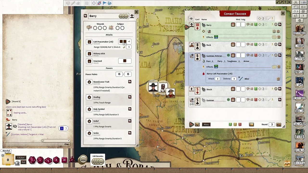 Fantasy Grounds - Deadlands: The Weird West (Core Rules Book) Screenshot 2