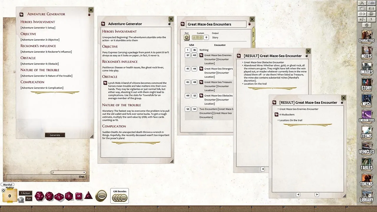 Fantasy Grounds - Deadlands: The Weird West (Core Rules Book) Screenshot 0