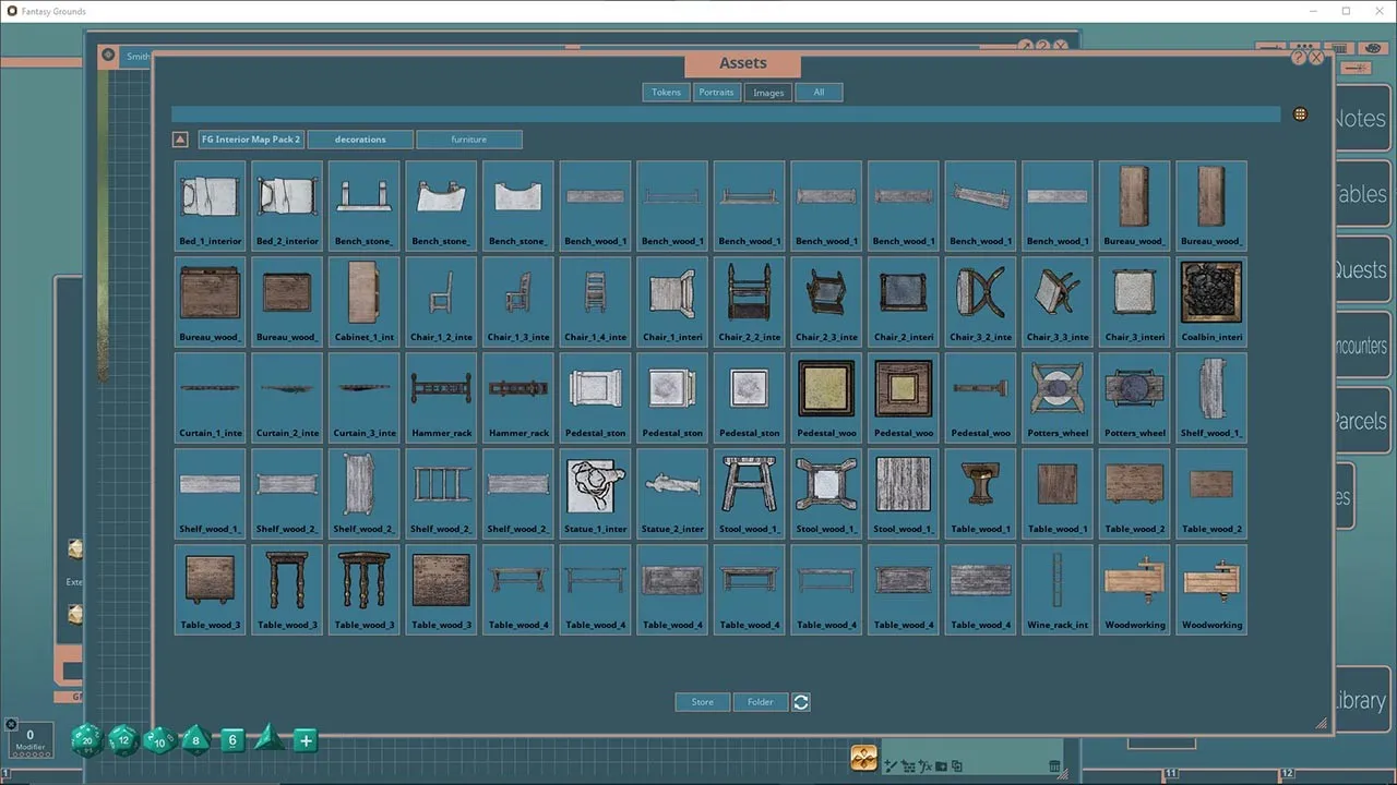 Fantasy Grounds - FG Interior Map Pack 2 Screenshot 4