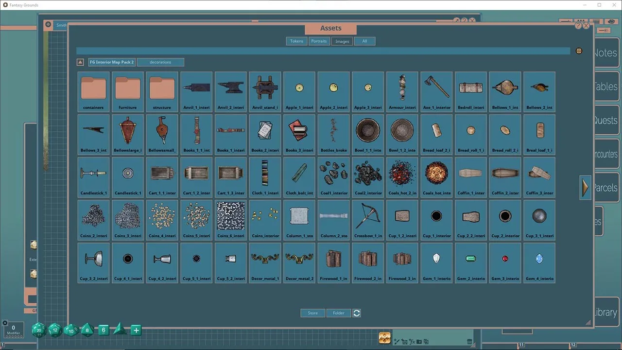 Fantasy Grounds - FG Interior Map Pack 2 Screenshot 1