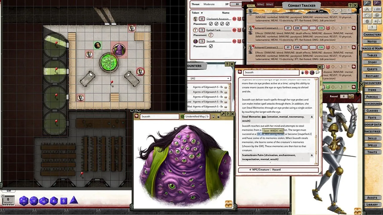 Fantasy Grounds - Pathfinder 2 RPG - Agents of Edgewatch AP 5: Belly of the Black Whale Screenshot 2