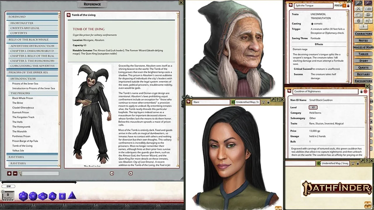Fantasy Grounds - Pathfinder 2 RPG - Agents of Edgewatch AP 5: Belly of the Black Whale Screenshot 0