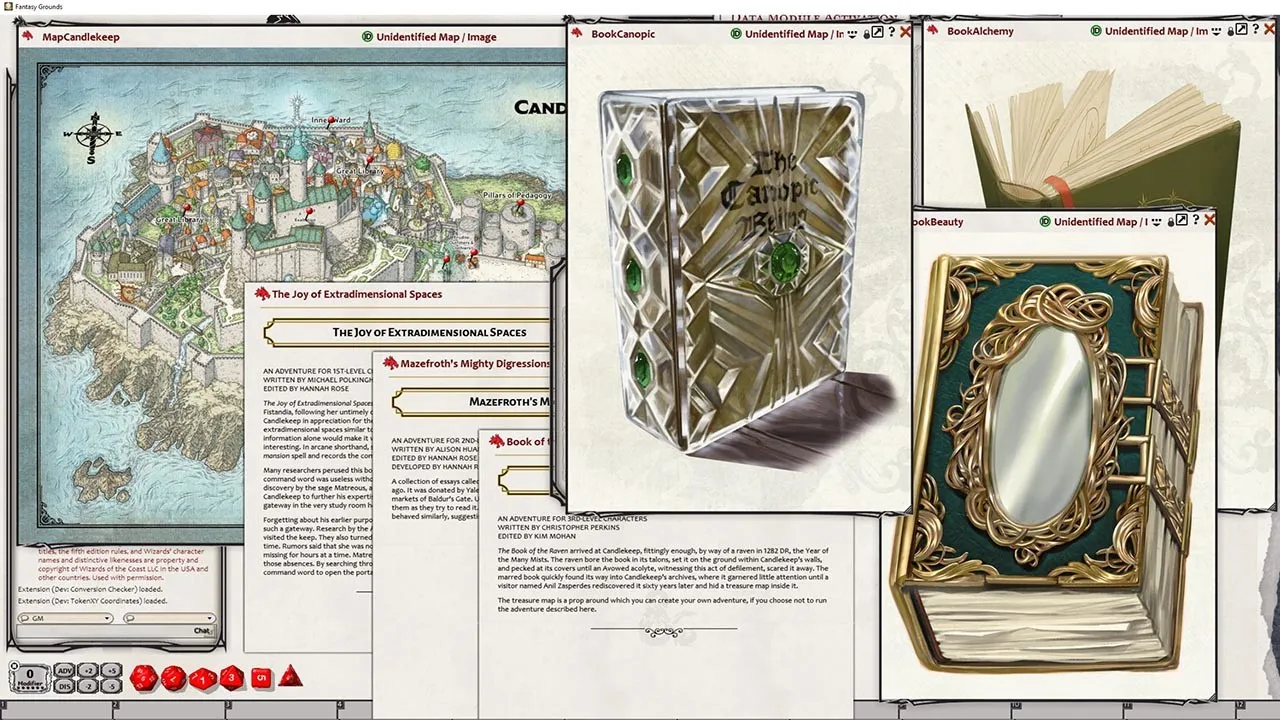 Fantasy Grounds - D&D Candlekeep Mysteries Screenshot 4