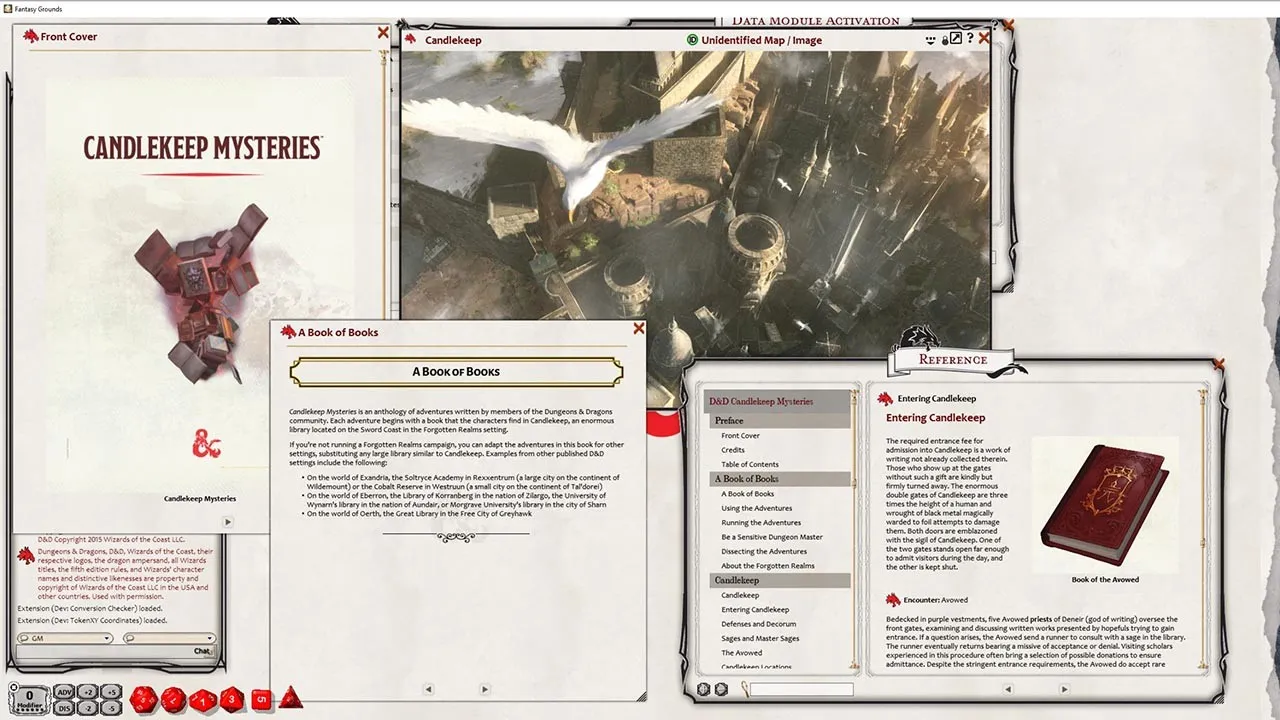 Fantasy Grounds - D&D Candlekeep Mysteries Screenshot 5