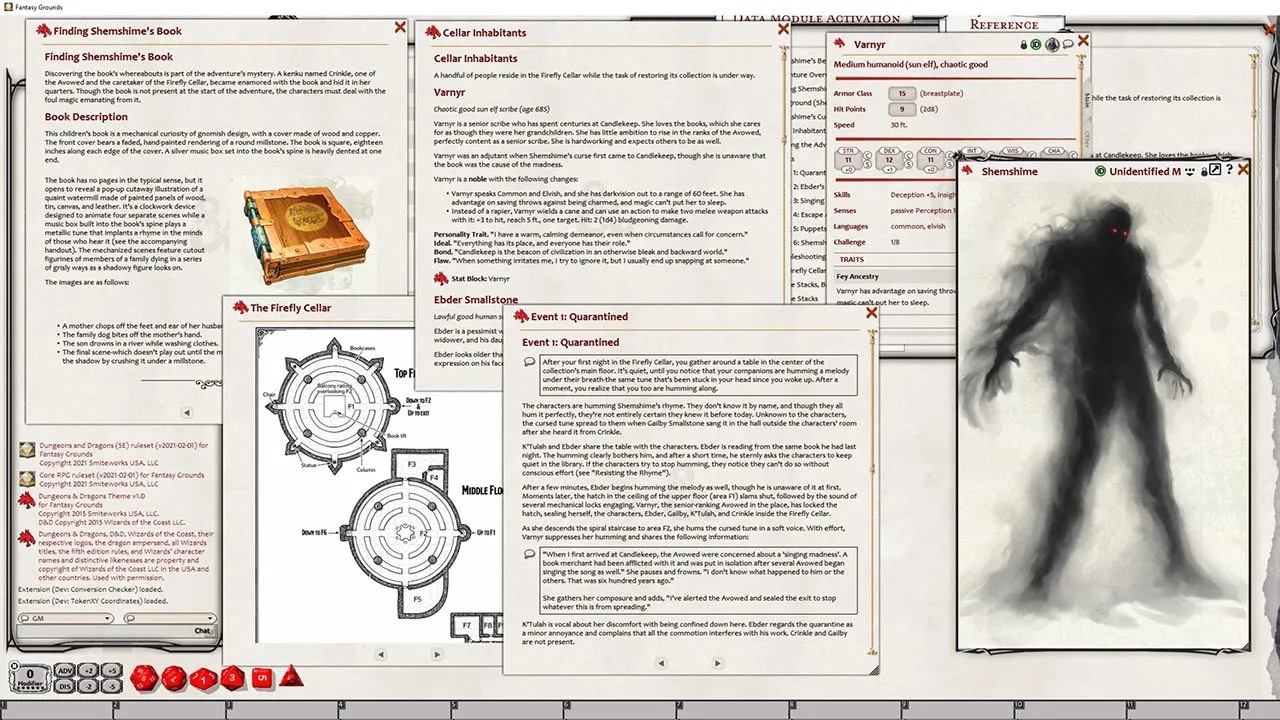 Fantasy Grounds - D&D Candlekeep Mysteries Screenshot 3