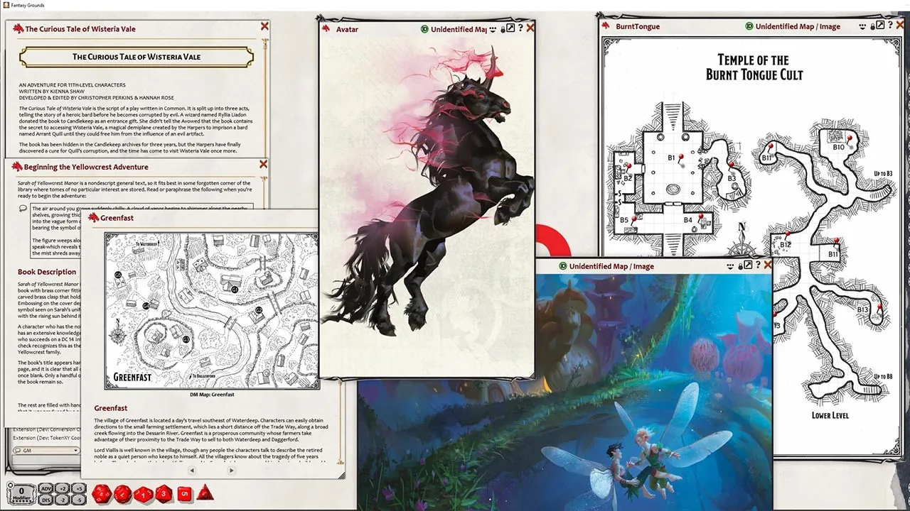 Fantasy Grounds - D&D Candlekeep Mysteries Screenshot 1