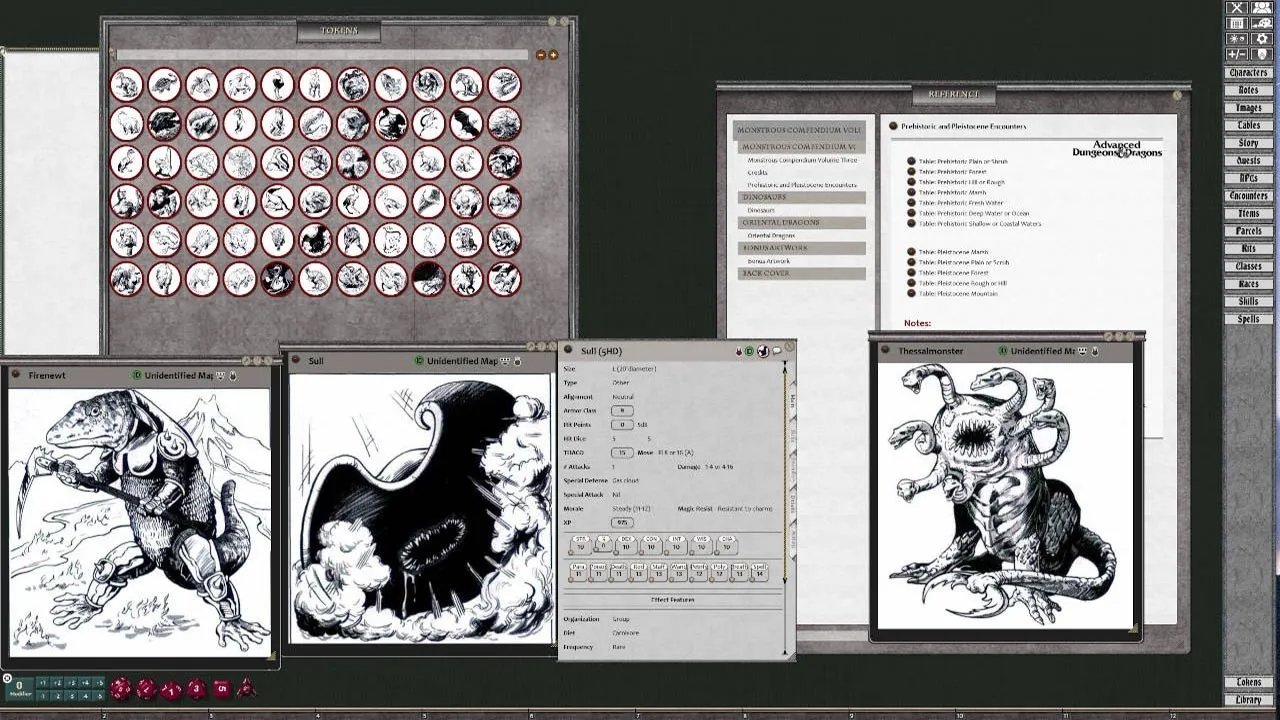 Fantasy Grounds - MC3 Monstrous Compendium Forgotten Realms Appendix (2e) Screenshot 4