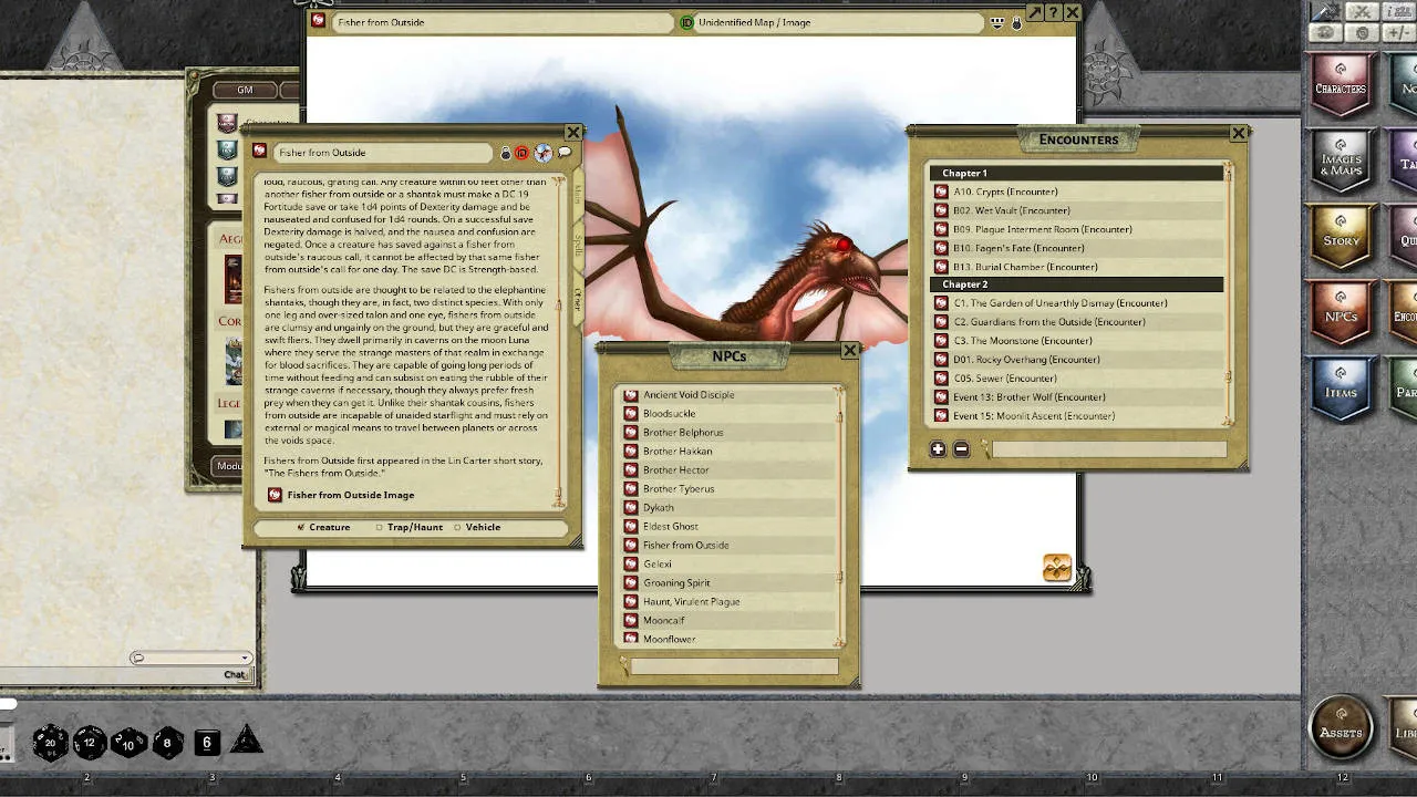 Fantasy Grounds - Aegis of Empires 3: When Comes the Moon (PFRPG) Screenshot 1