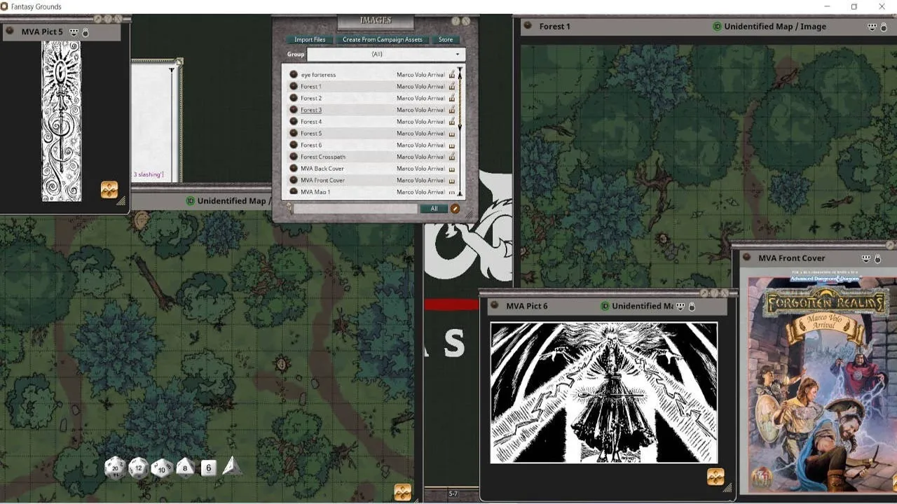 Fantasy Grounds - D&D Classics: Marco Volo Arrival (2E) Screenshot 2