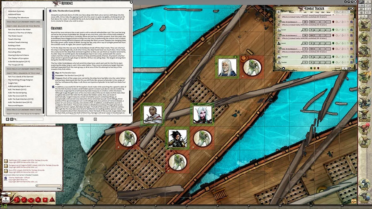 Fantasy Grounds - Pathfinder RPG - Skull & Shackles AP 5: The Price of Infamy Screenshot 3