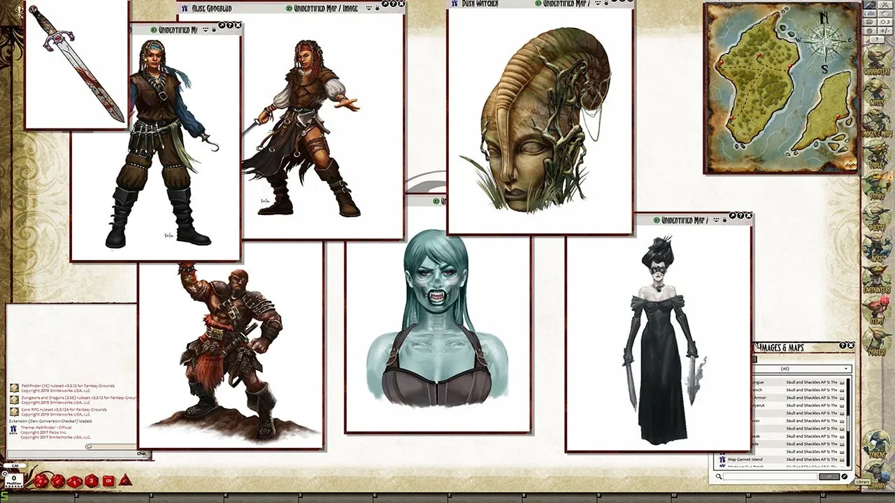 Fantasy Grounds - Pathfinder RPG - Skull & Shackles AP 5: The Price of Infamy Screenshot 0