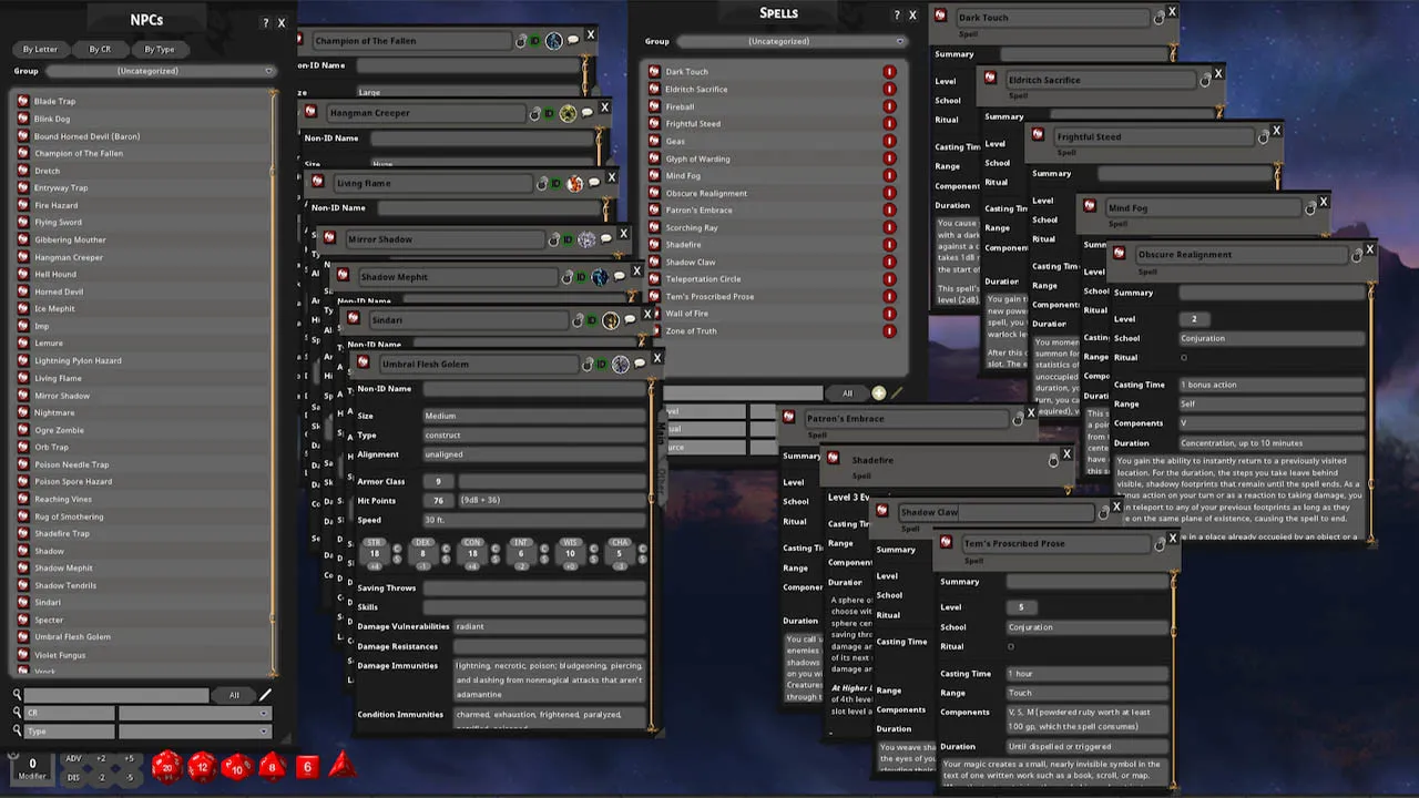 Fantasy Grounds - The Gates of the Shadowmage Screenshot 4