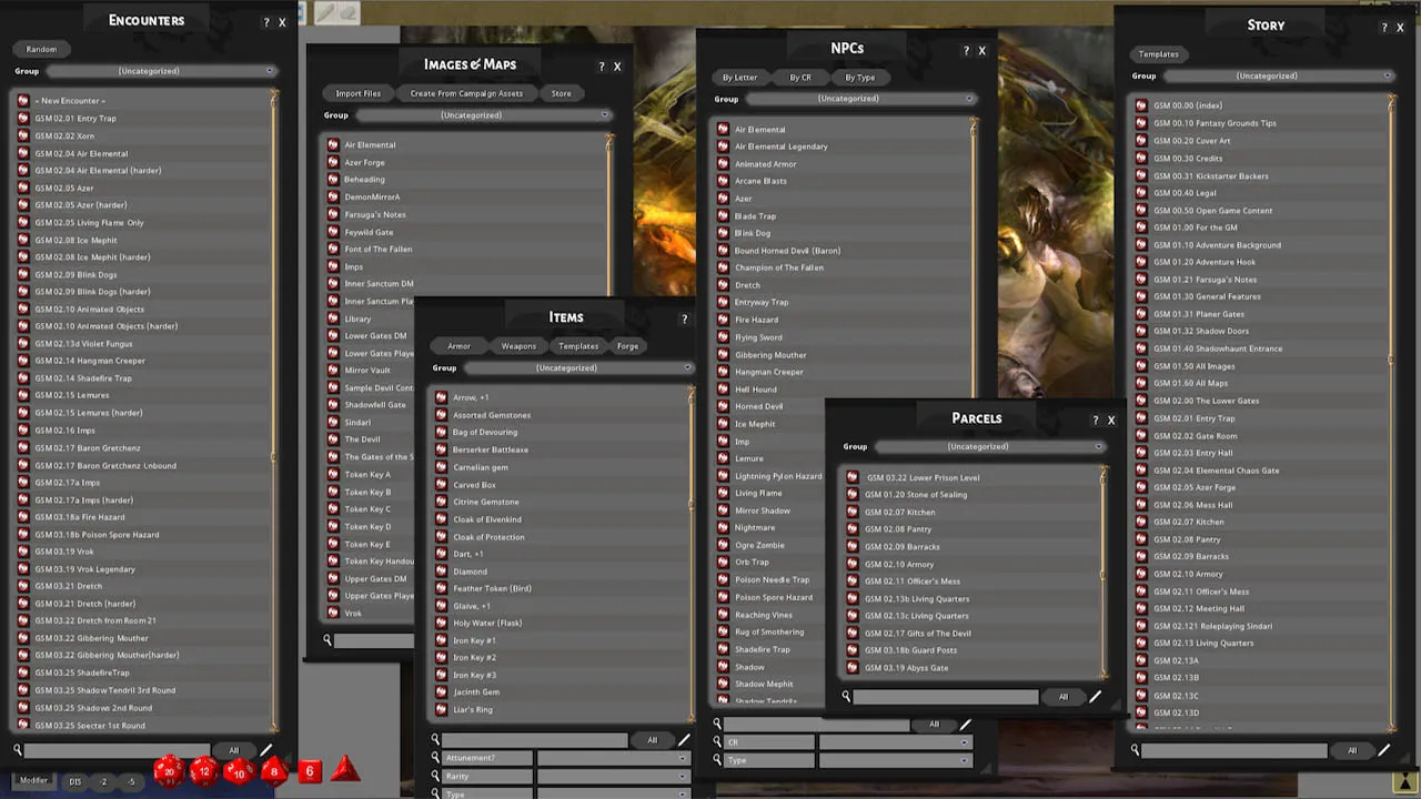 Fantasy Grounds - The Gates of the Shadowmage Screenshot 0