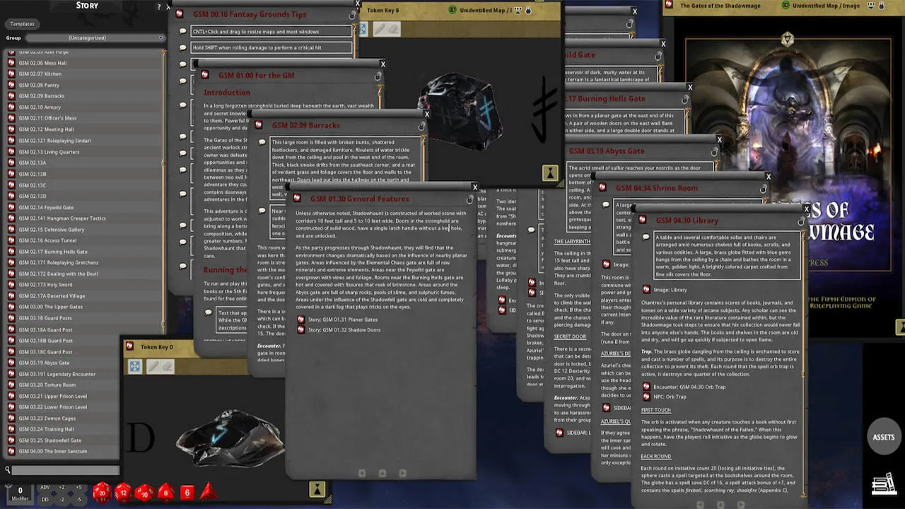 Fantasy Grounds - The Gates of the Shadowmage Screenshot 7