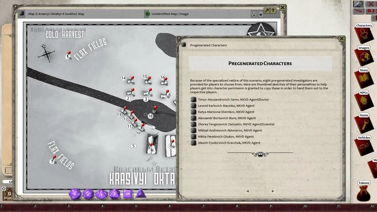 Fantasy Grounds - Cold Harvest Screenshot 0
