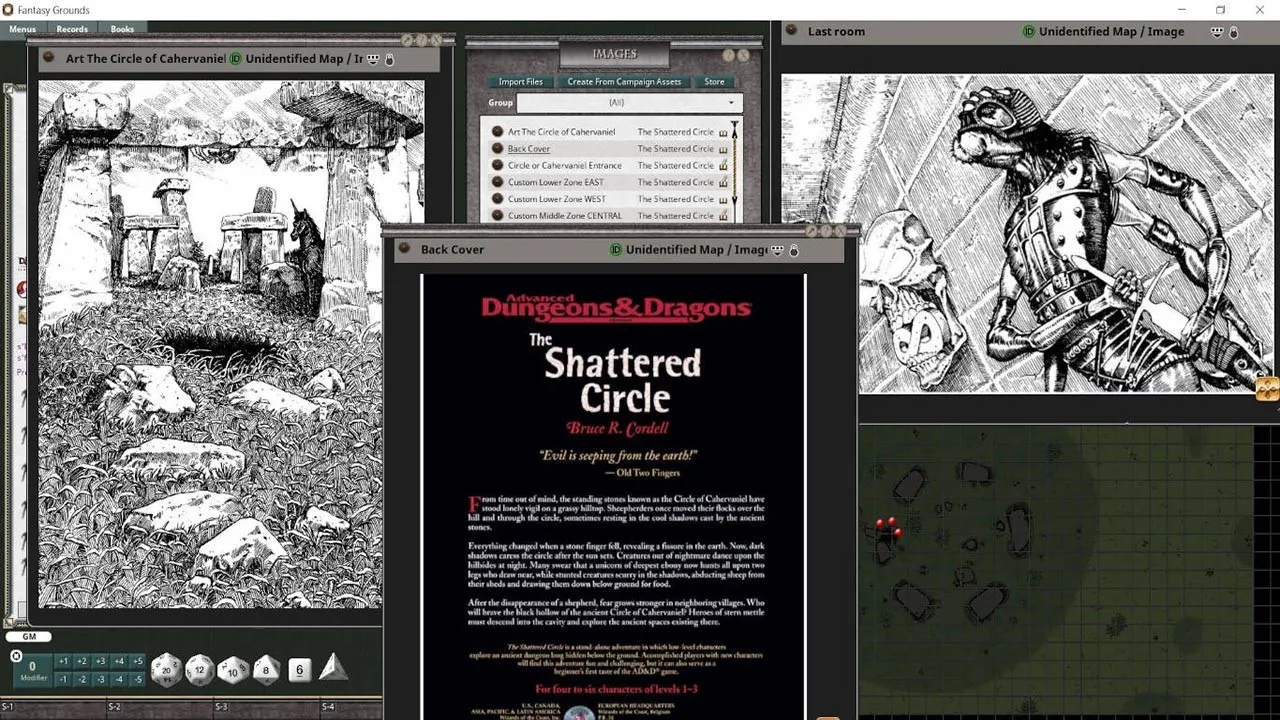 Fantasy Grounds - The Shattered Circle (2E) Screenshot 3