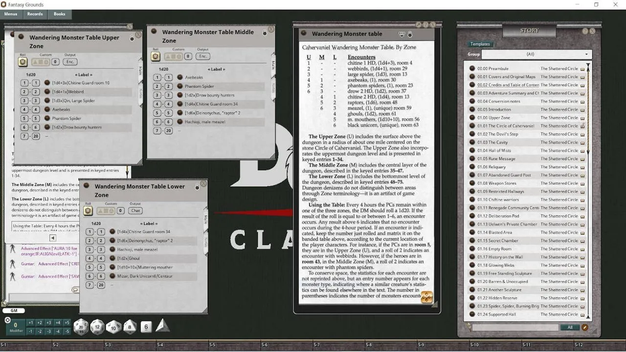 Fantasy Grounds - The Shattered Circle (2E) Screenshot 4