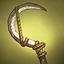 A witch's sickle icon