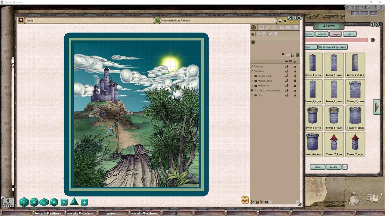 Fantasy Grounds - FG Town & Cityscapes Map Pack Screenshot 1