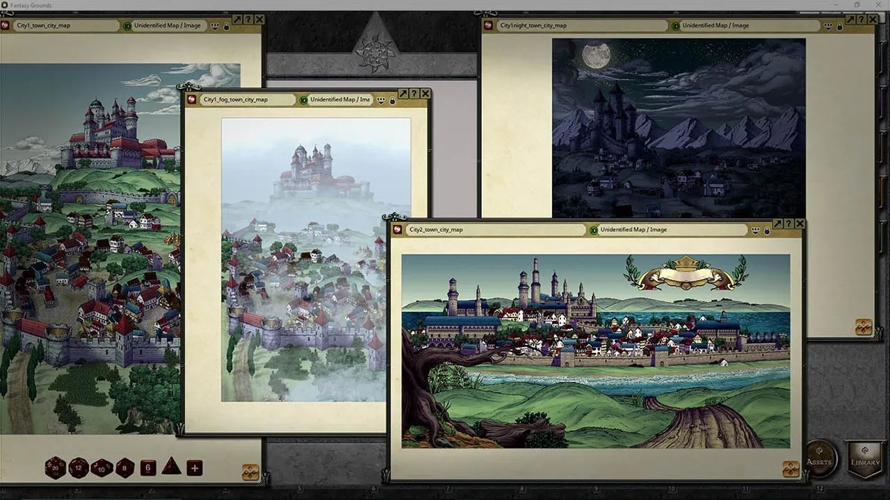 Fantasy Grounds - FG Town & Cityscapes Map Pack Screenshot 0